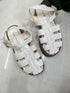 Trendy Woven Platform Roman Fisherman Sandal